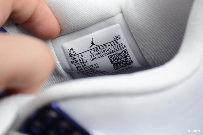 Reps TBK Air 4 Purple Jordan CT8527-115 Court 0705